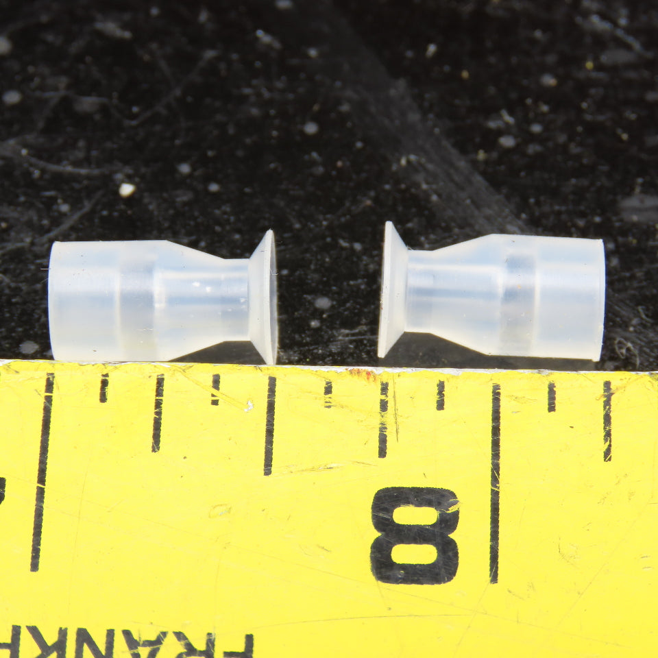 VAN-8 SI 7.5mm OD x 3.5mm ID 12.5mm OAL Miniature Suction Vacuum Cup Lot 400