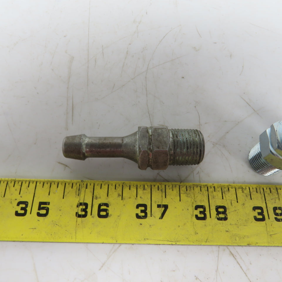 Dixon 3/8" MNPT Stem W/ 3/8" Hose Shank Plated Steel Lot of 3