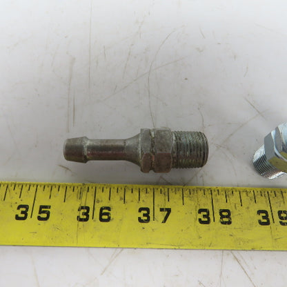 Dixon 3/8" MNPT Stem W/ 3/8" Hose Shank Plated Steel Lot of 3
