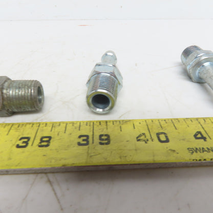 Dixon 3/8" MNPT Stem W/ 3/8" Hose Shank Plated Steel Lot of 3