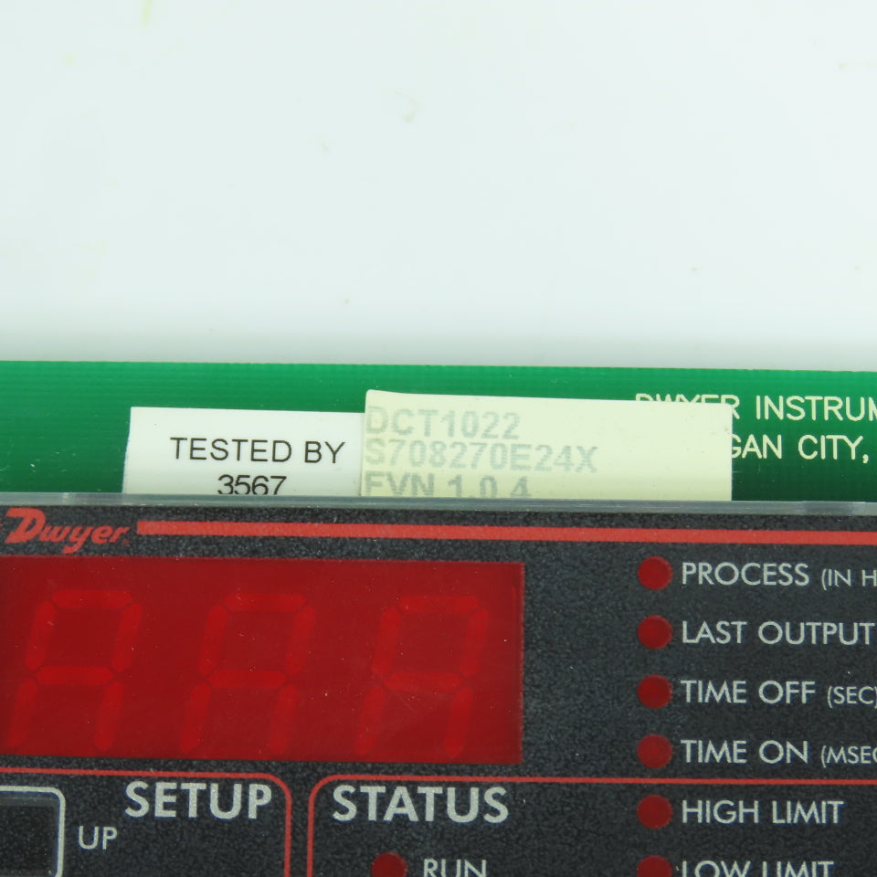 Dwyer DCT1022 Dust Collector Time Controller (Needs New Display)