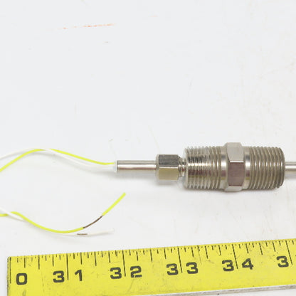 A Tech Stainless Steel Thermocouple Assembly 18" Exposed End