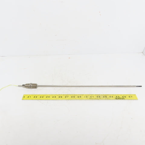 A Tech Stainless Steel Thermocouple Assembly 18" Exposed End