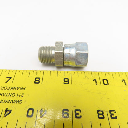8-F6X-S 1/2" (-8) x 1/2" Male To Swivel Female JIC 37-? Adaptor