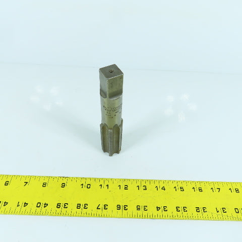 Butterfield 1-1/4"-12 NF HSG 6-Flute Straight Bottoming Tap 5-3/4" OAL USA