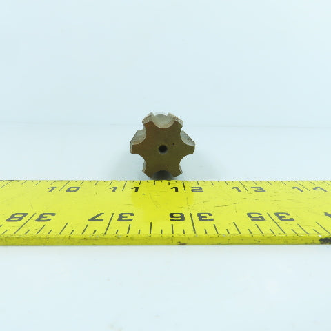 Butterfield 1-1/4"-12 NF HSG 6-Flute Straight Bottoming Tap 5-3/4" OAL USA