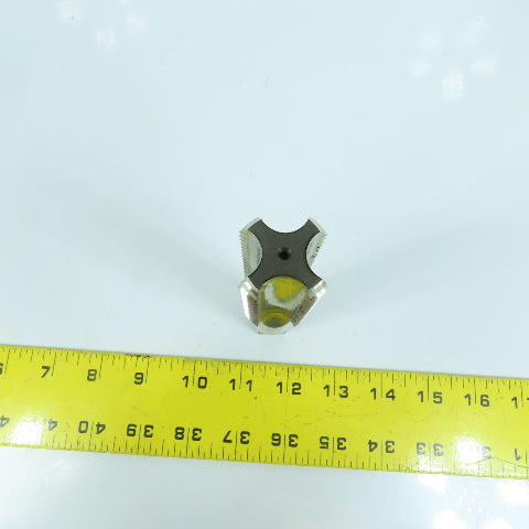 Butterfield 1-1/8"-7 NC HSG 4-Flute Straight Bottoming Tap 5-1/2" OAL USA
