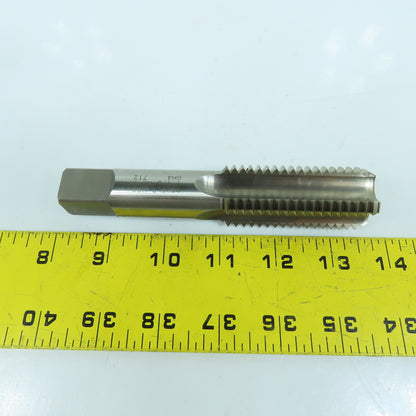 Butterfield 1-1/8"-7 NC HSG 4-Flute Straight Bottoming Tap 5-1/2" OAL USA