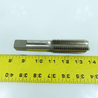 Butterfield 1-1/8"-7 NC HSG 4-Flute Straight Bottoming Tap 5-1/2" OAL USA