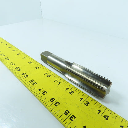 Butterfield 1-1/8"-7 NC HSG 4-Flute Straight Bottoming Tap 5-1/2" OAL USA