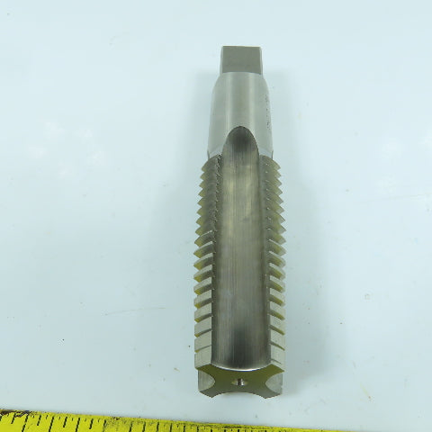 Butterfield 1-1/8"-7 NC HSG 4-Flute Straight Taper Tap 5-1/2" OAL USA
