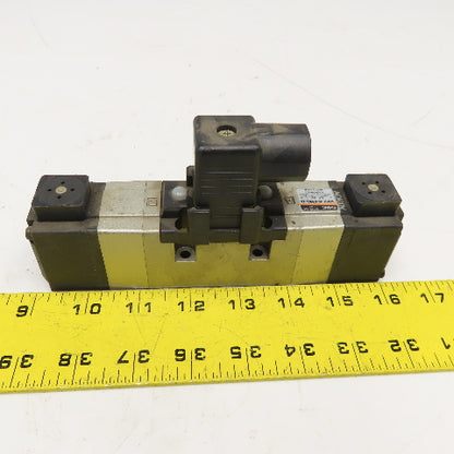 SMC VP7-6-FHG-D 5/3 Position Closed Center Pneumatic Solenoid Valve 100V Coil