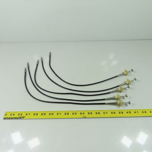 17" Push/Pull Cable W/Spring Return Lot Of 5