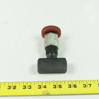 Parker RCP400S 3000PSI Flow Pressure Control Valve 0.25GPM 1/4" NPT