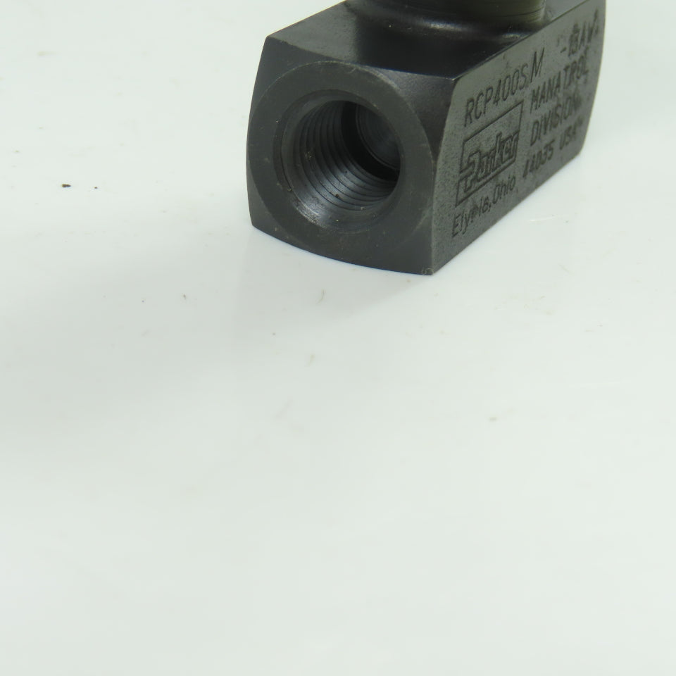 Parker RCP400S 3000PSI Flow Pressure Control Valve 0.25GPM 1/4" NPT