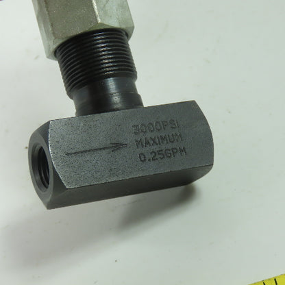 Parker RCP400S 3000PSI Flow Pressure Control Valve 0.25GPM 1/4" NPT