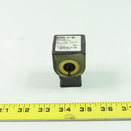 Parker 12F24C2248A3FPH80 24VDC Solenoid Valve Coil 5-125PSI 11.5W