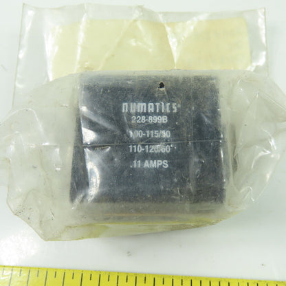 Numatics 228-899B Pneumatic Solenoid Coil 120V .11Amps