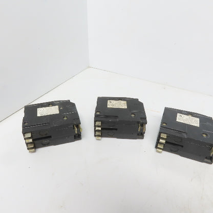 Square D QO Circuit Beakers 2 Pole 15A 30A 40A 70A & 100A Lot of 7
