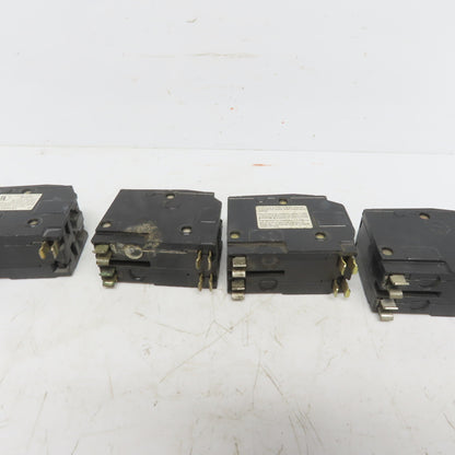 Square D QO Circuit Beakers 2 Pole 15A 30A 40A 70A & 100A Lot of 7