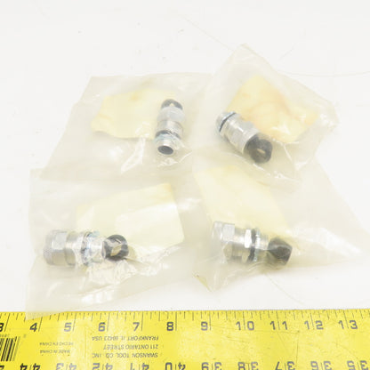 TPC Wire & Cable 55005 Cord Grip 1/2" Straight Male .500-.625" Cable Diam. Lot/4