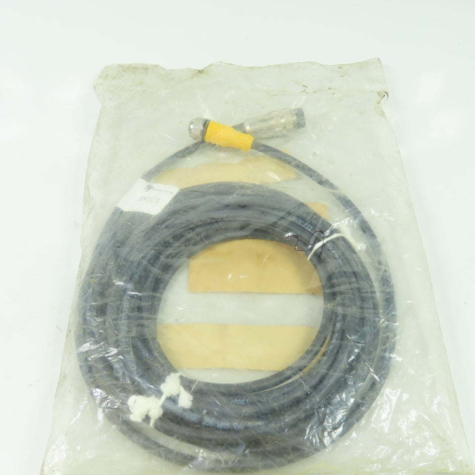 Techna-Tools BK7C5 8-Pin Female 6-Pin Male Cordset Cable 5-Meter