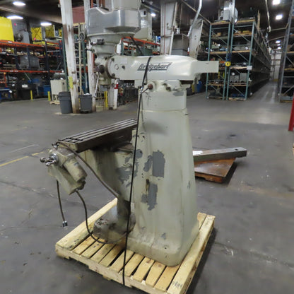 Bridgeport Series I 2HP Vertical Knee Milling Machine 230/460V 3PH 42x9" Table