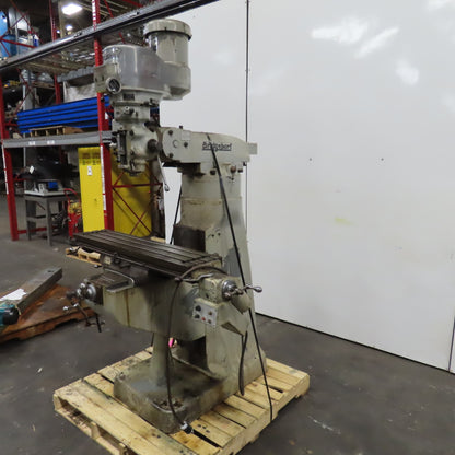 Bridgeport Series I 2HP Vertical Knee Milling Machine 230/460V 3PH 42x9" Table