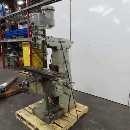 Bridgeport Series I 2HP Vertical Knee Milling Machine 230/460V 3PH 42x9" Table