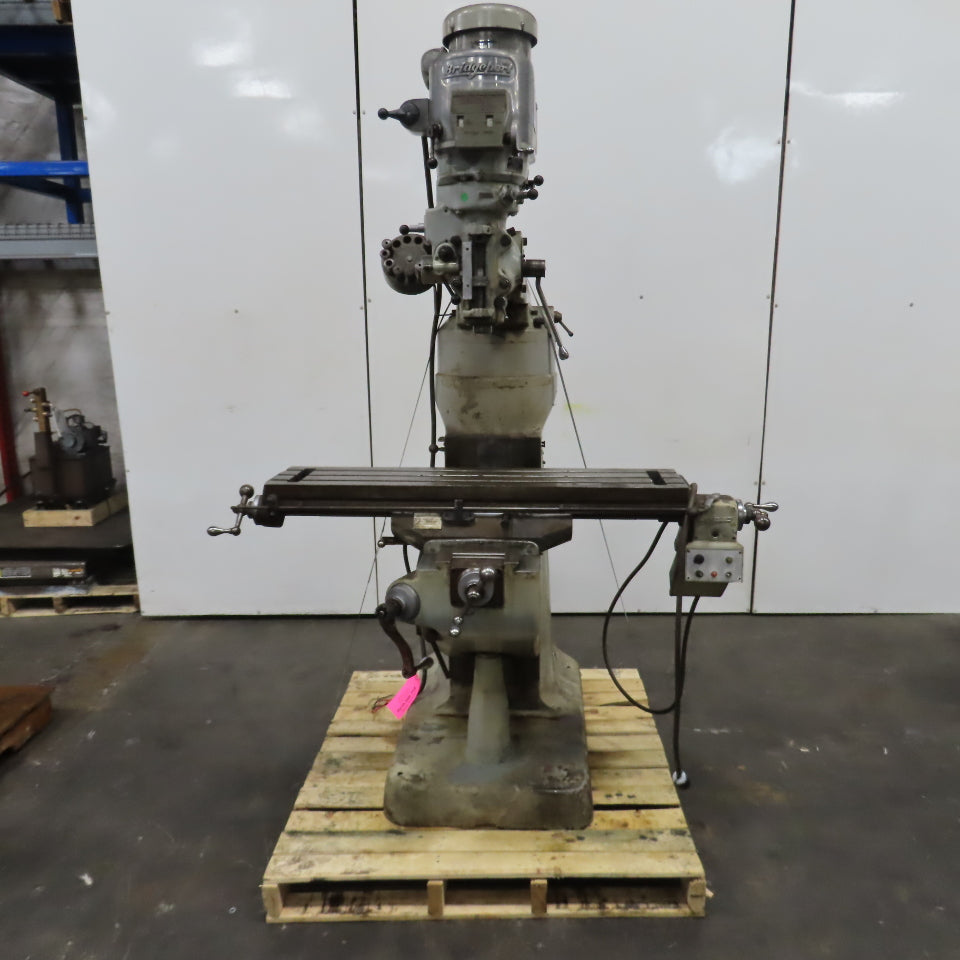 Bridgeport Series I 2HP Vertical Knee Milling Machine 230/460V 3PH 42x9" Table