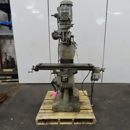 Bridgeport Series I 2HP Vertical Knee Milling Machine 230/460V 3PH 42x9" Table