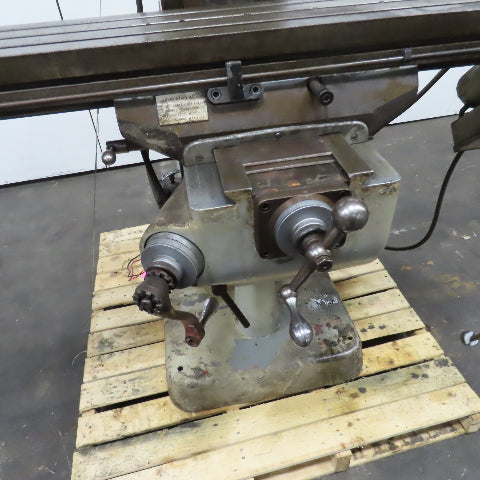 Bridgeport Series I 2HP Vertical Knee Milling Machine 230/460V 3PH 42x9" Table