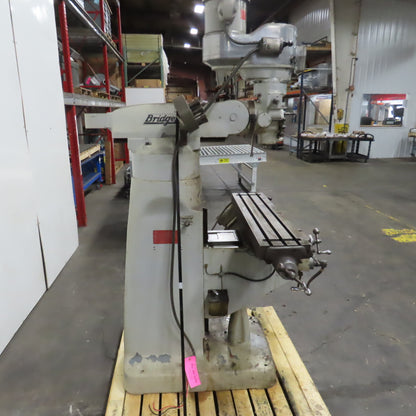 Bridgeport Series I 2HP Vertical Knee Milling Machine 230/460V 3PH 42x9" Table