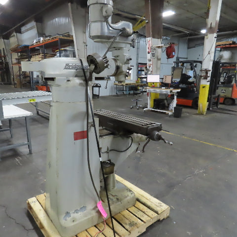 Bridgeport Series I 2HP Vertical Knee Milling Machine 230/460V 3PH 42x9" Table