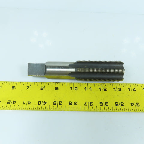 1-1/2"-12 NF HS 6-Flute Straight Bottoming Tap 6-3/8" OAL 15/16" Shank USA
