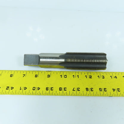 1-1/2"-12 NF HS 6-Flute Straight Bottoming Tap 6-3/8" OAL 15/16" Shank USA