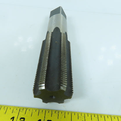 1-1/2"-12 NF HS 6-Flute Straight Bottoming Tap 6-3/8" OAL 15/16" Shank USA