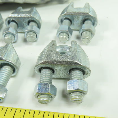 3/8" U-Bolt Wire Rope Cable Clamp Lot Of 70