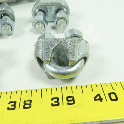 3/8" U-Bolt Wire Rope Cable Clamp Lot Of 70