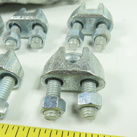 3/8" U-Bolt Wire Rope Cable Clamp Lot Of 70