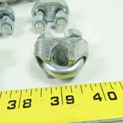 3/8" U-Bolt Wire Rope Cable Clamp Lot Of 70