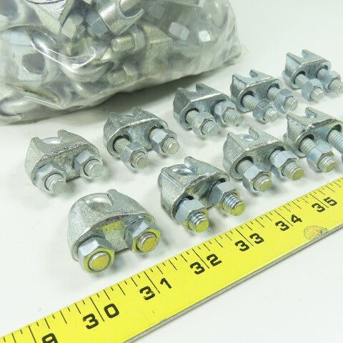 3/8" U-Bolt Wire Rope Cable Clamp Lot Of 70