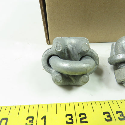 3/8" U-Bolt Wire Rope Cable Clamp Forged Lot Of 30