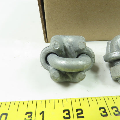 3/8" U-Bolt Wire Rope Cable Clamp Forged Lot Of 30
