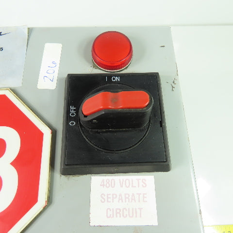 Daykin MDGTB-05 Transformer Disconnect Switch Pri 480V Sec 120V 8.3A VA 1000 1PH