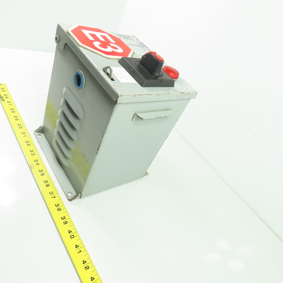 Daykin MDGTB-05 Transformer Disconnect Switch Pri 480V Sec 120V 8.3A VA 1000 1PH