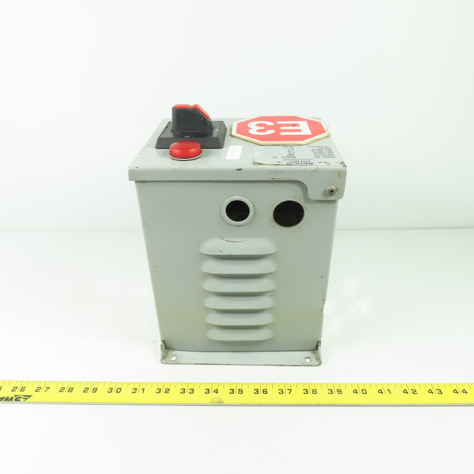 Daykin MDGTB-05 Transformer Disconnect Switch Pri 480V Sec 120V 8.3A VA 1000 1PH