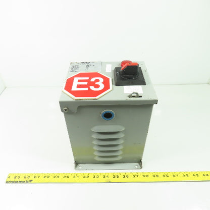 Daykin MDGTB-05 Transformer Disconnect Switch Pri 480V Sec 120V 8.3A VA 1000 1PH