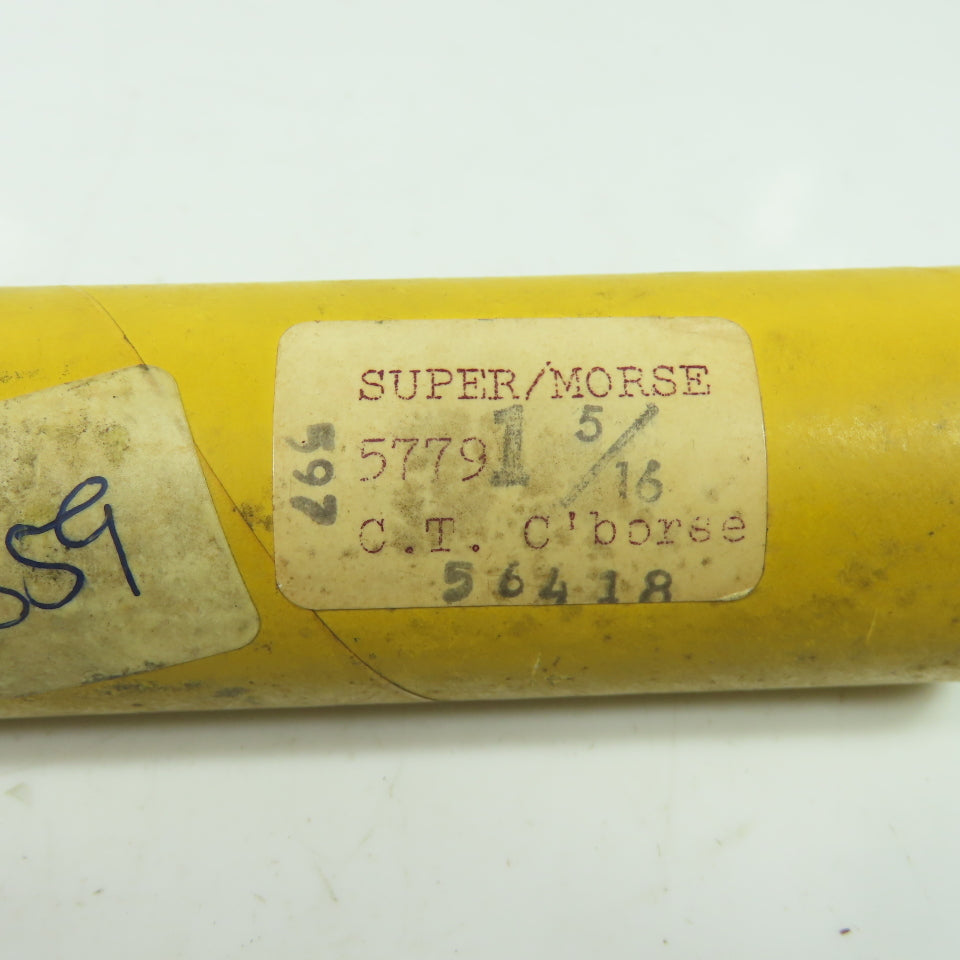 Super/Morse 5779 1-5/16" 4 Flute Straight Shank Piloted Counterbore 3/8"