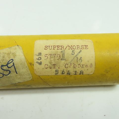 Super/Morse 5779 1-5/16" 4 Flute Straight Shank Piloted Counterbore 3/8"